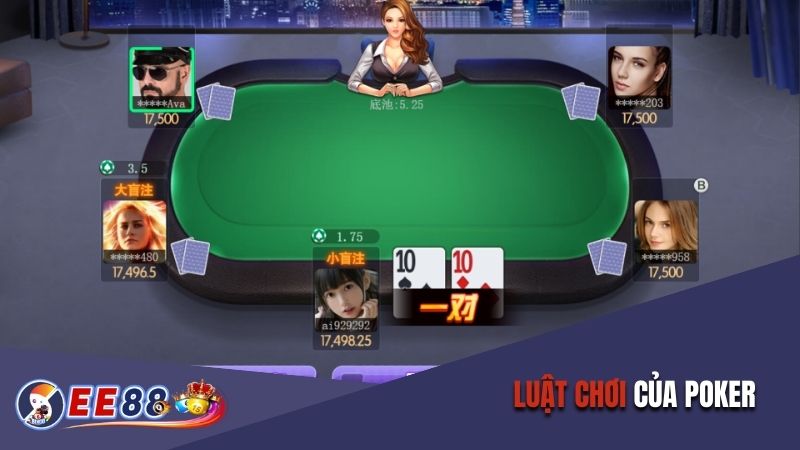 Luật chơi của Poker EE88